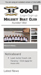 Mobile Screenshot of moleseyboatclub.co.uk